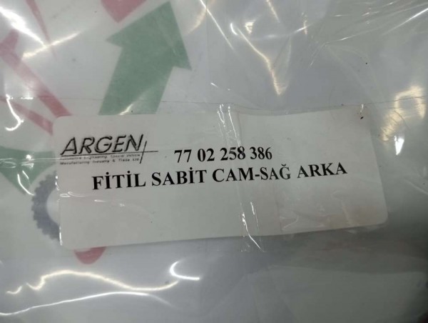 Renault Master 2 Sağ Arka Sabit Cam Fitili 7702258386 YP (F1)