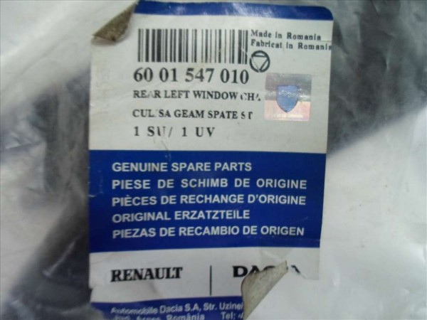 Dacia Logan Sandero 1 Sol Arka Kapı Cam Fitili Orjinal 6001547010 YP (F3)
