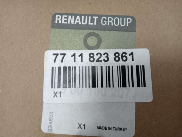 Dacia Dokker Limited Edition Nikelaj Krom Kapı Kolu Takımı 7711823861 Orjinal YP [C-B-130]