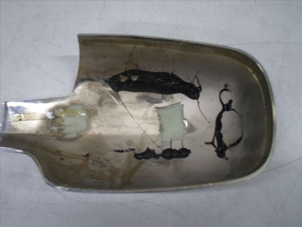 Renault Megane 2 Nikelaj Krom Ayna Kaplama Kapağı Sol 7711472075  YS YP [C-B-130]