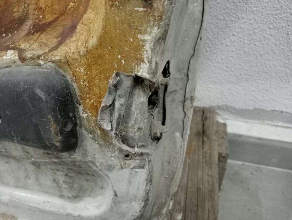 Renault Kangoo 1 Arka Bagaj Sol Kapı Kapağı CP HP