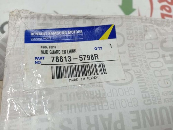 Renault Latitude Arka Paçalık Tozluk Takım Orjinal 788135798R YP [D-B-130]