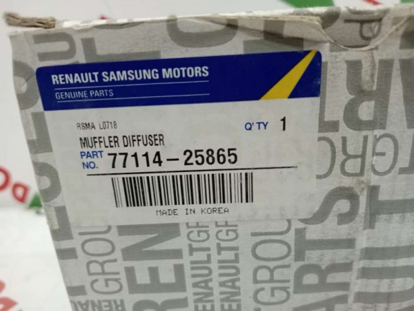 Renault Koleos Krom Egzoz Ucu MİXTE Orjinal 7711425865 YP [D-B-130]