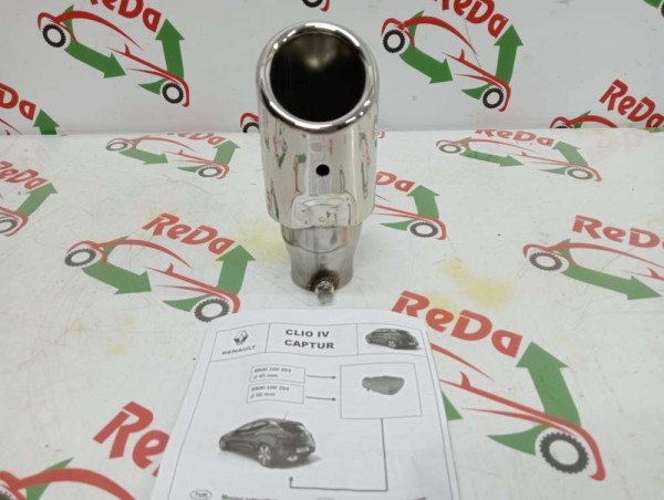 Renault Clio 4 Captur Krom Egzoz Ucu Orjinal 45mm 8900100293 YP [D-C-130]