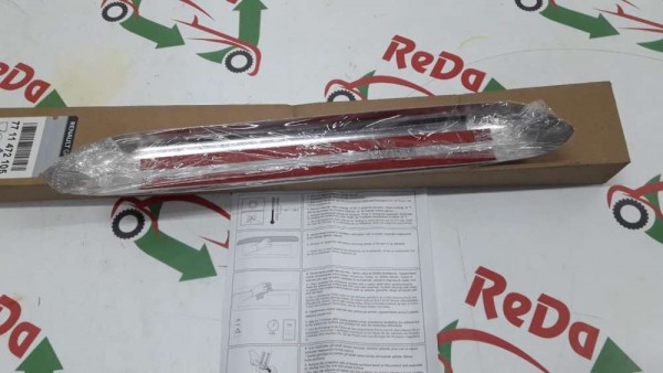 Renault Kangoo 2-3 Plaka Üstü Paslanmaz Çelik 7711472105 YP [D-B-130]