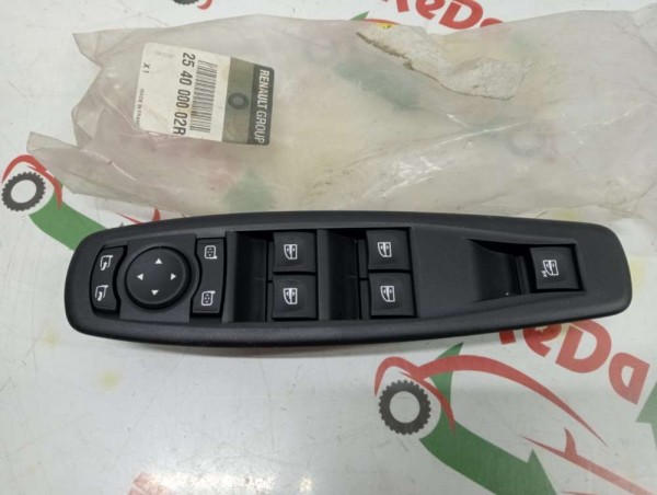 Renault Megane 3 Sol Ön Kapı Cam Açma Düğmesi Kontrol Paneli 254000002R YP [B-C-120]