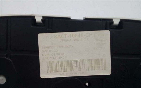 FORD FİESTA GÖSTERGE TABLOSU PANELİ KİLOMETRE SAATİ 8A6T-10849-CH VP8A6F-10849-CJ CP HP (JA-120)