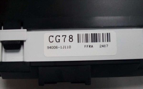 HYUNDAİ İ20 GÖSTERGE TABLOSU PANELİ KİLOMETRE SAATİ KOMPLE AMBALAJSIZ ÜRÜN 94006-1J110 YP (JA-120)