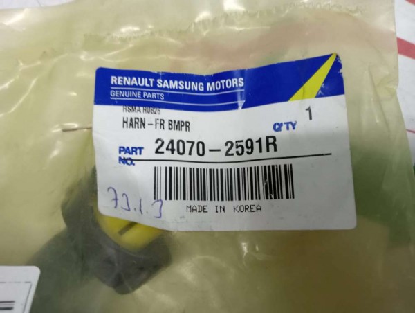 Renault Latitude Ön Tampon Kablosu Orj 240702591R YP