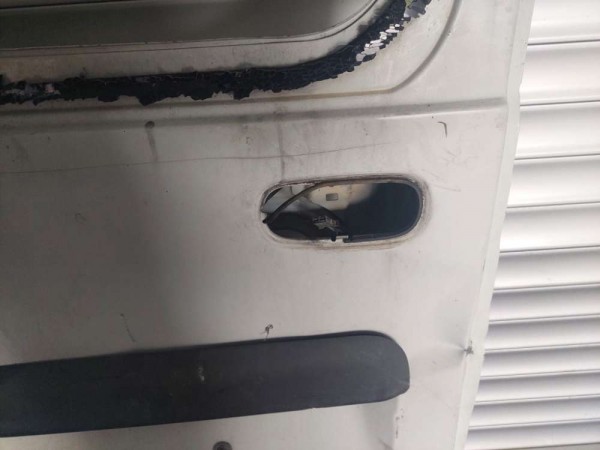 Opel Movano Sol Arka Kapı CP