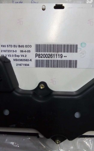 RENAULT CLIO 2 SYMBOL GÖSTERGE TABLOSU PANELİ KİLOMETRE SAATİ KOMPLE 8200261119 A.Ü. YP (JB-120)