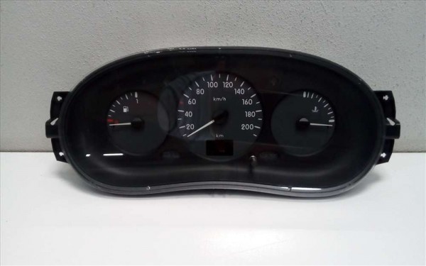 RENAULT CLİO SYMBOL GÖSTERGE TABLOSU PANELİ KİLOMETRE SAATİ 8200104457 KOMPLE A.Ü. YP (JB-120)