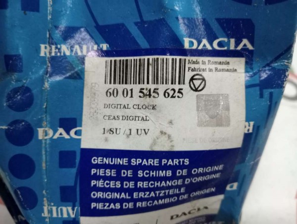 Dacia Pick-Up Zaman Saati Göstergesi 6001545625 YP (JB-130)