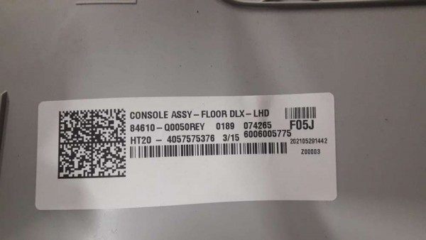 Hyundai İ20 Bayon Orta Ara Konsol 84610-Q0050 SP YP (KA-120)