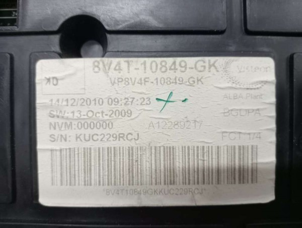 Ford Focus 2.5 Gösterge Tablosu Kilometre Saati Paneli 8V4T-10849-GK [ELEKTRONİK SORUNLU] CP HP (JA-120)