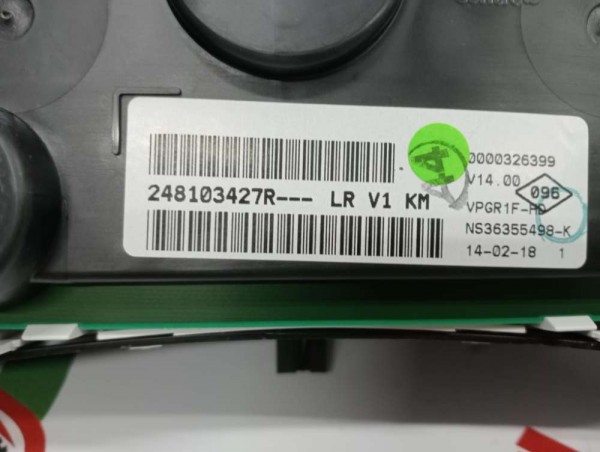 Dacia Sandero 2 Gösterge Paneli Kilometre Saati 248103427R YP (JA-130)