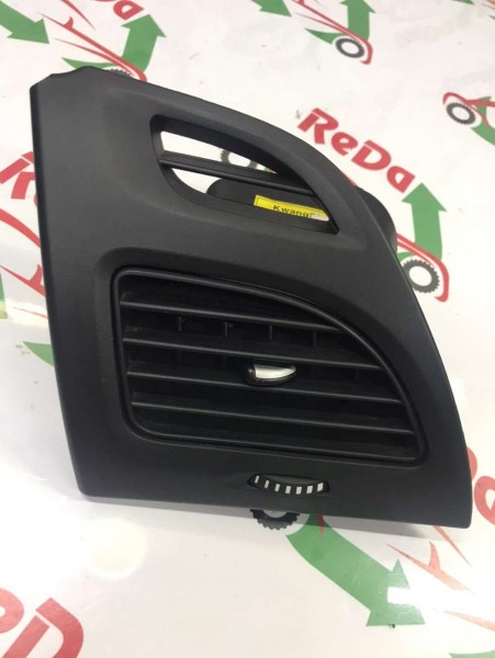 FLUENCE MEGANE3 TORPİDO SOL HAVALANDIRMA IZGARASI MAT SİYAH 687616094R AMBALAJSIZ ÜRÜN YP (DA120)