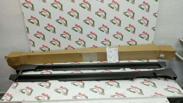 Renault Clio 4 Marşpiyel Kaplama Takımı Karbon Orjinal Amb.YP (İH-150)