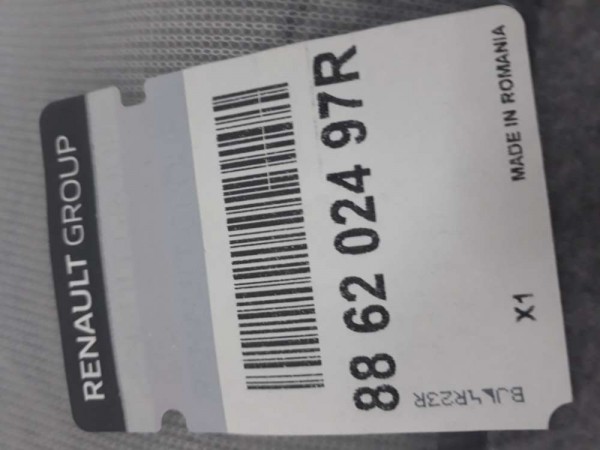 Dacia Logan Renualt Clio Yeni Symbol Arka Koltuk Sırt Kılıfı Orj YP 886202497R (A1-A140)