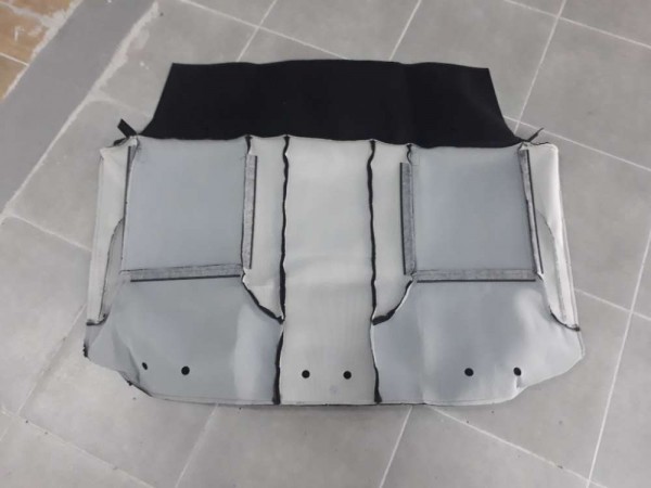 Dacia Logan Renualt Clio Yeni Symbol Arka Koltuk Sırt Kılıfı Orj YP 886202497R (A1-A140)