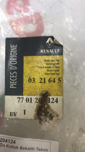 RENAULT R19 SOL ÖN KOLTUK BAKALİTİ TAKIMI 7701204124 7700787778 7700789027 YP (KE-120)