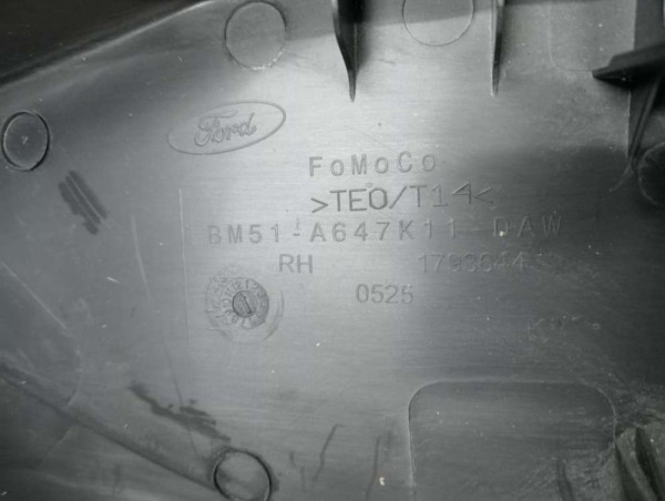 FORD FOCUS 3 SAĞ ÖN KOLTUK YAN BAKALİTİ BM51-A647K11-DAW 1793646 CP (KD-130)