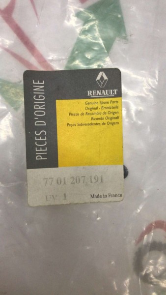 RENAULT CLİO 2 KOLTUK KIZAK KAPAK TAKIMI BAKALİTİ 7701207191 BBO ORJ. YP A.Ü. (KE-120)