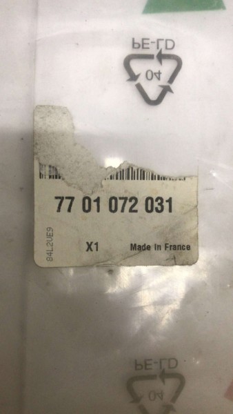 RENAULT CLİO3 SOL ÖN KOLTUK SIRT DESTEK KARKASI 7701072031 YP (IA-120)