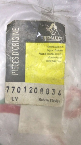 RENAULT MEGANE 2-3 ARKA KOLTUK KİLİT KAPAĞI BAKALİTİ SİYAH 7701208834 YP (IA-121-122)