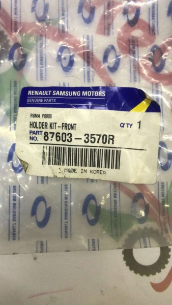 RENAULT LATİTUDE KOLTUK BAŞLIK KLAVUZ TAKIMI SUPORTU 876033570R YP (IA-124)