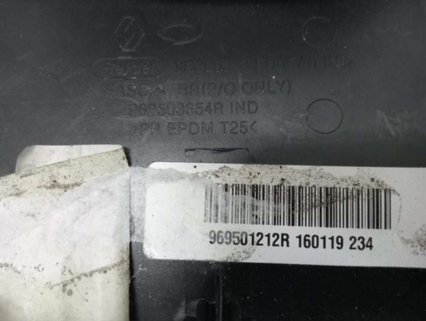 Renault Talisman Konsol Kapağı Arka Havalandırma Izgarası [969503654R] CP [D-A-120]