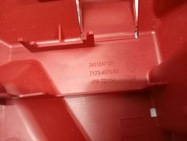 Renault Taliant Clio 5 Sandero Role Kutu Kapağı 243124712R SP YP (BA-110)