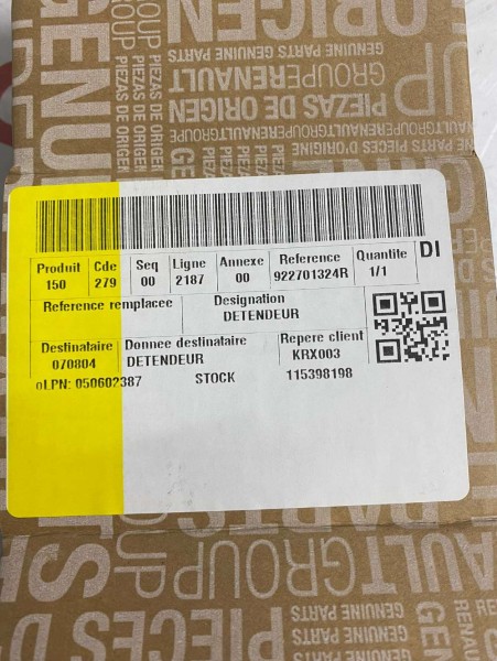 Renault Clio 5 Captur Klima Setleri YP 922701324R