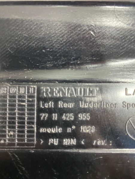 Renault Megane 3 Sol Yan Arka Tampon Koruyucu Ucu 7711425955 CP