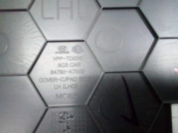 Hyundai İ10 Torpido Yan Kapağı Sol 84780-K7000 SP YP (DA-110)