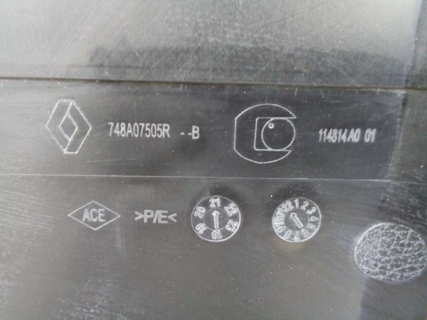 Renault Clio5 Arka Dingil Koruma Muhafaza Bakaliti 748A07505R CP (GD-140)