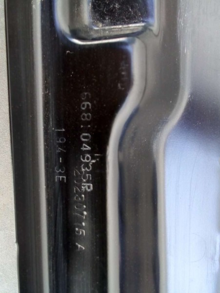 Renault Clio5 Su Oluk Bölmesi 668104935R CP (GD-120)