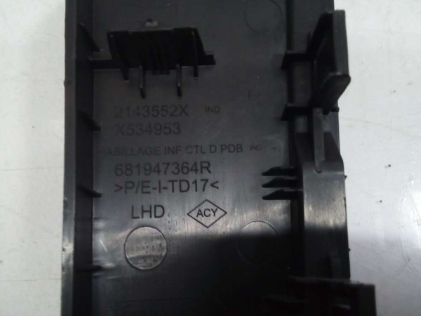 Renault Clio5 Sağ Ön Göğüs Trim 681947364R CP (DA-110)