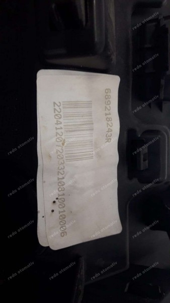 Renault Clio 5 Ön Sol Konsol Giydirmesi Sigorta Kutusu Kapağı 689218243R / 243131669R CP (DA-110)