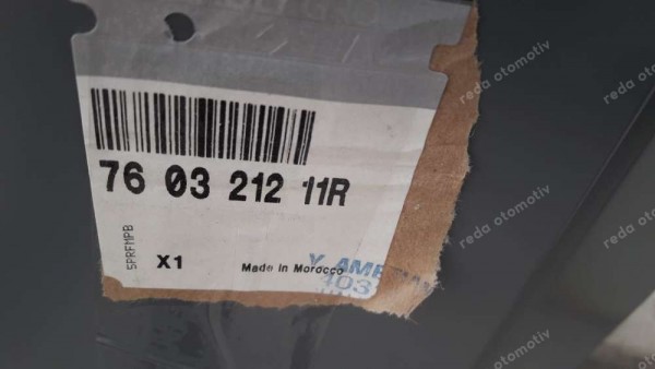 Dacia Dokker Sağ Arka Çamurluk 760321211R YP