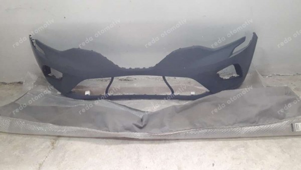 Renault Clio 5 (Sensör Delikli) Ön Tampon Sıfır Orjinal 620228966R YP (GI-110)