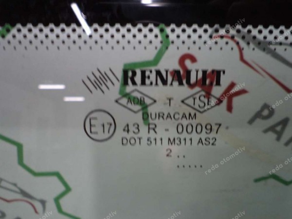 Renault Symbol Thalia Arka Cam Orjinal 8200695956 CP (IH-109)