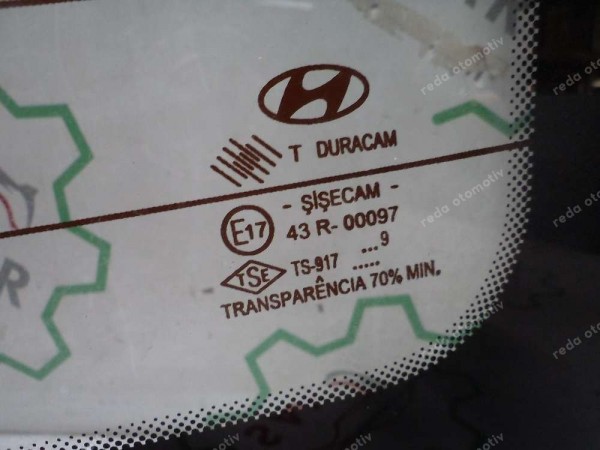 Hyundai Accent Era Arka Cam Orjinal 43R-00097R CP (IH-109)