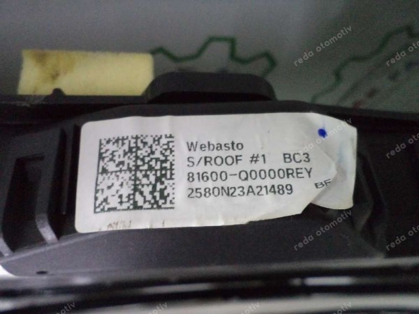 Hyundai Bayon Tavan Sunroff Orjinal Sökme Hatasız 81600Q0000 YP SP (LC-140)