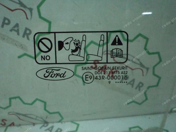 Ford Focus 2.5 Sol Ön Kapı Camı Orjinal CP (LB-130)