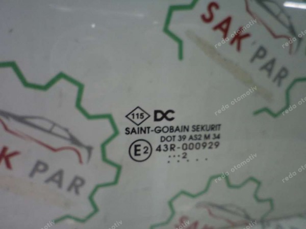 Renault Kangoo 3 Sağ Ön Kapı Camı Orjinal CP (LC-120)