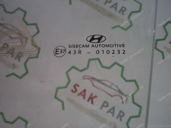 Hyundai Bayon Sol Ön Kapı Camı Orj 43R-010232 (E37) SP YP (MA-130)