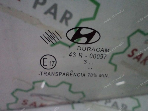 Hyundai İ20 Sağ Arka Kapı Camı Orjinal CP (MA-130)