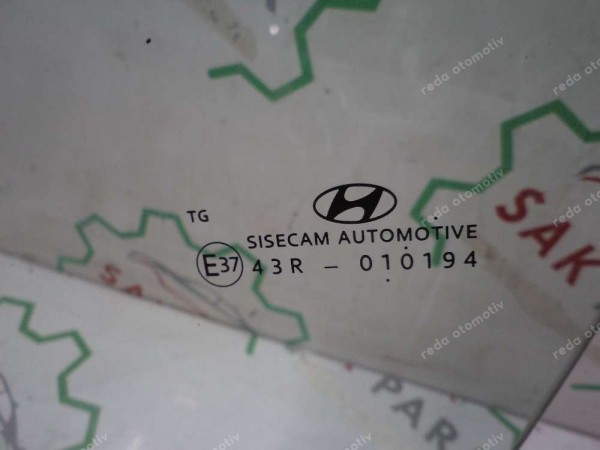 Hyundai İ20 Sol Arka Kapı Camı Orjinal CP (MA-130)