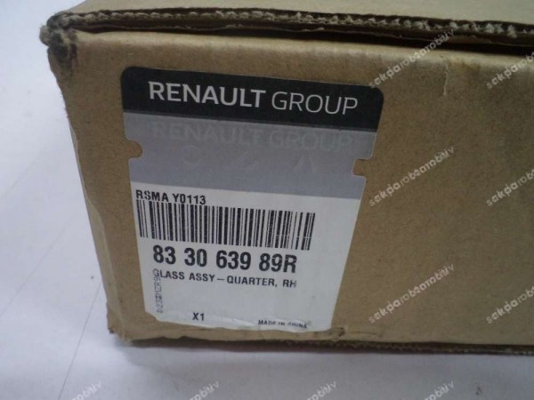 Dacia Jogger Sağ Arka Kelebek Camı Orj 833063989R YP (MB-150)